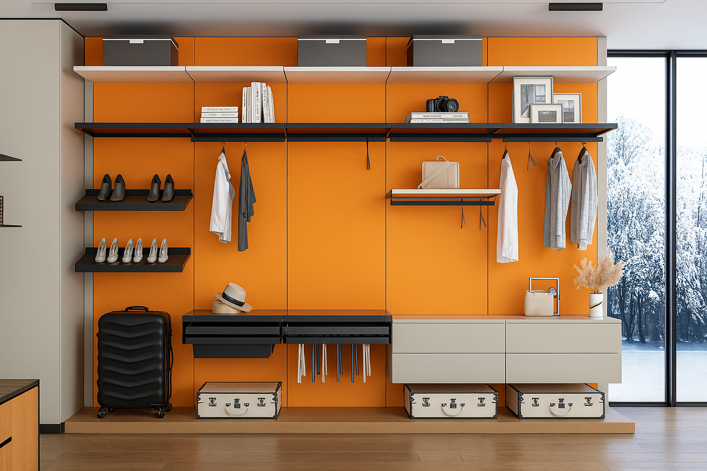 Open-style Wardrobe 01