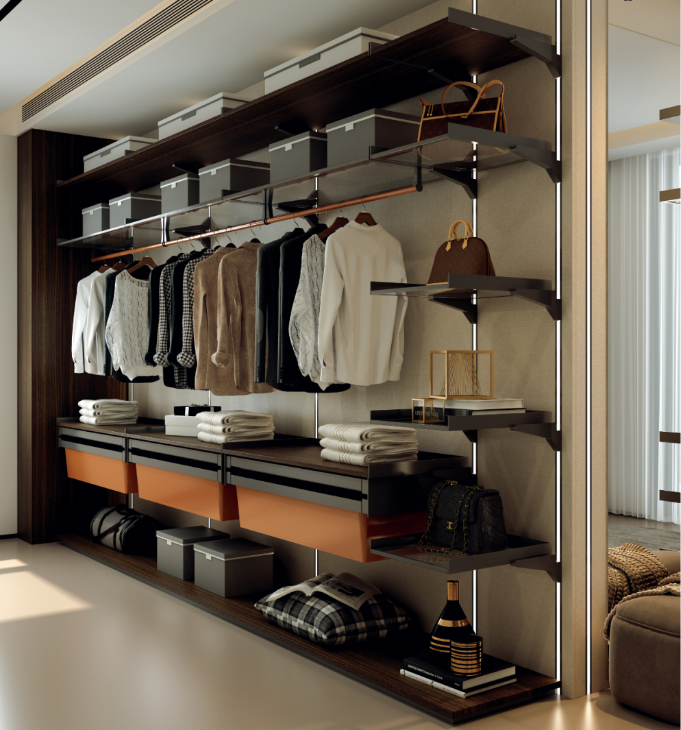 Open-style Wardrobe System 02